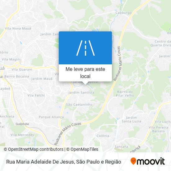 Rua Maria Adelaide De Jesus mapa