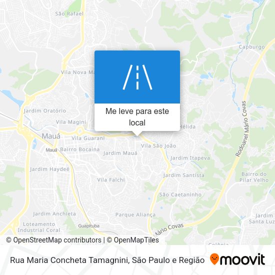 Rua Maria Concheta Tamagnini mapa
