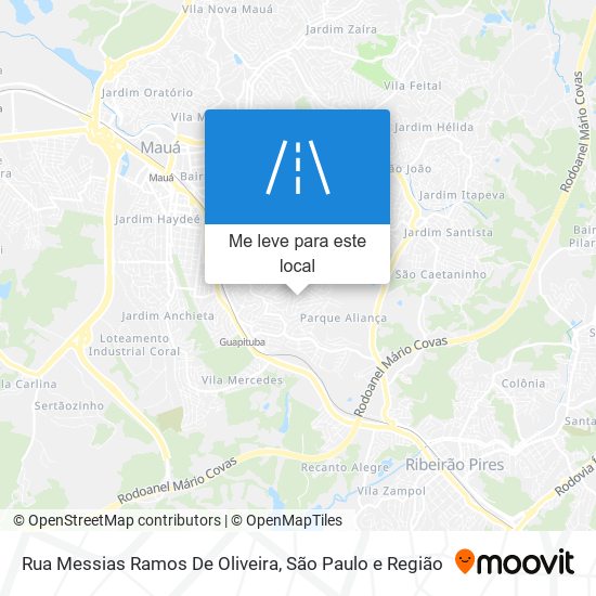 Rua Messias Ramos De Oliveira mapa