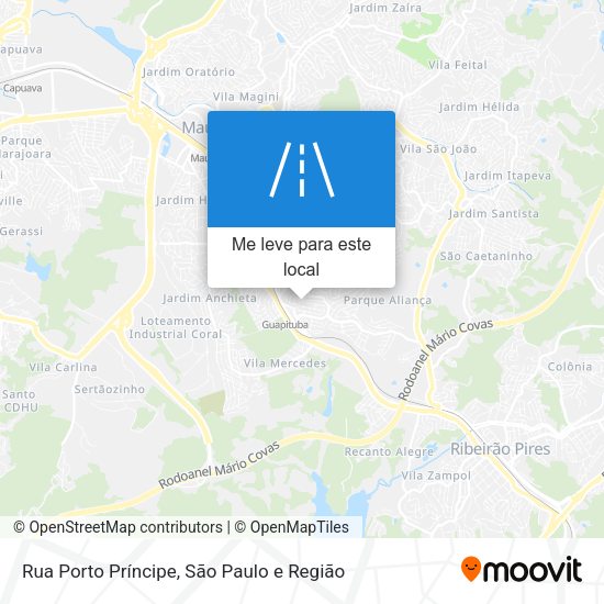 Rua Porto Príncipe mapa