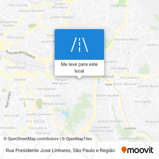 Rua Presidente José Linhares mapa
