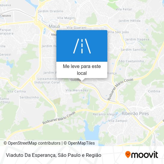 Viaduto Da Esperança mapa