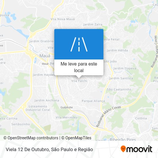 Viela 12 De Outubro mapa