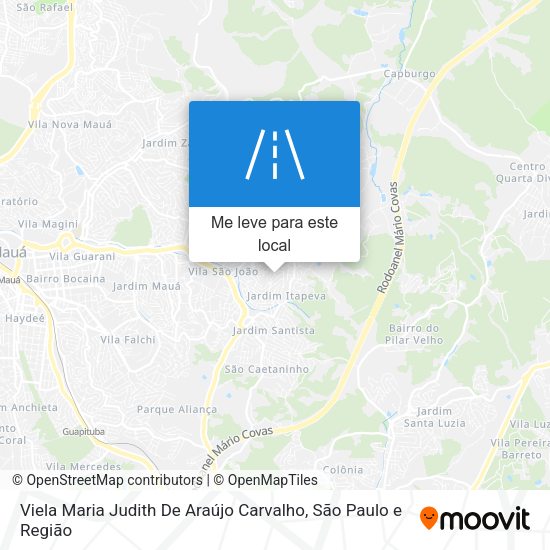 Viela Maria Judith De Araújo Carvalho mapa