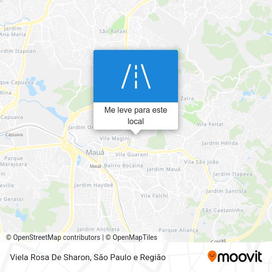 Viela Rosa De Sharon mapa