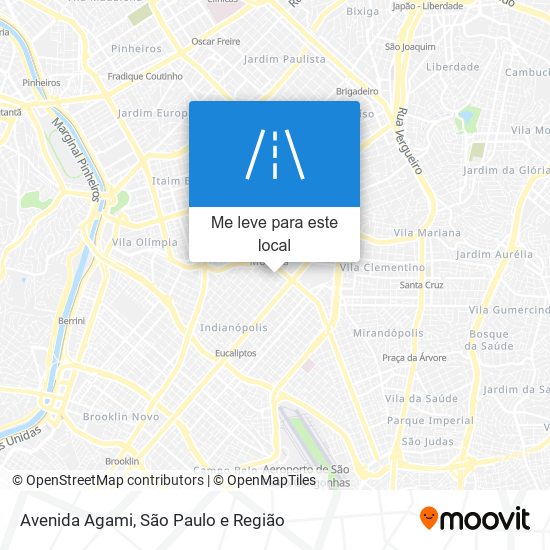 Avenida Agami mapa