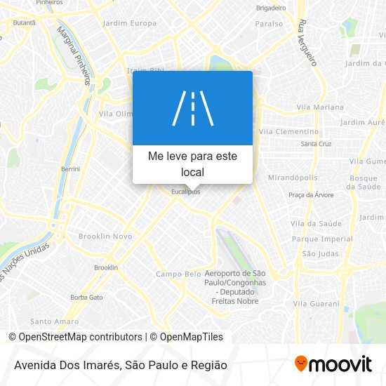 Avenida Dos Imarés mapa