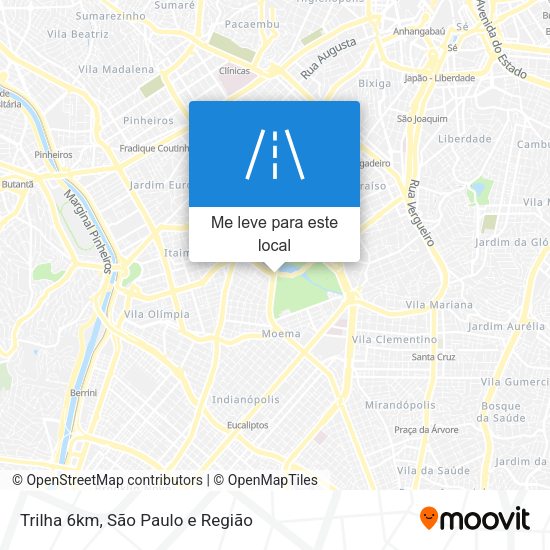 Trilha 6km mapa