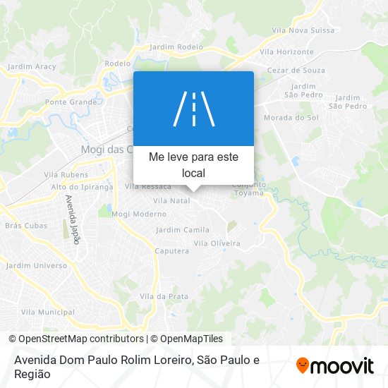 Avenida Dom Paulo Rolim Loreiro mapa
