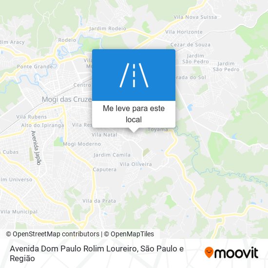 Avenida Dom Paulo Rolim Loureiro mapa