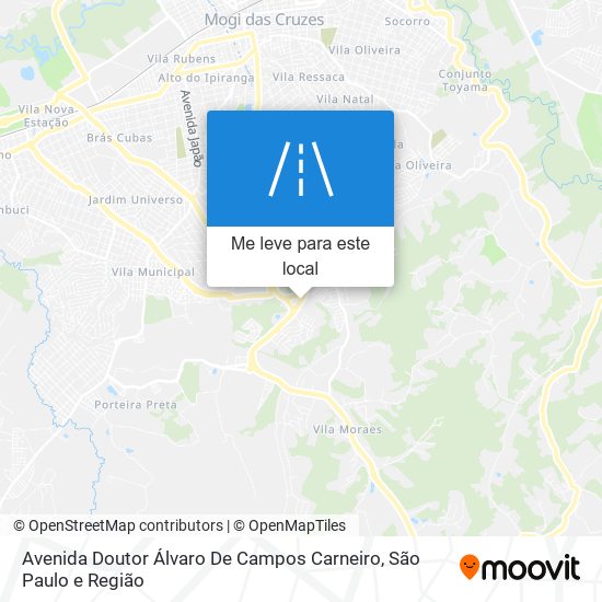 Avenida Doutor Álvaro De Campos Carneiro mapa