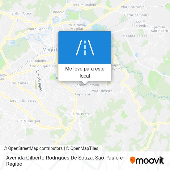 Avenida Gilberto Rodrigues De Souza mapa