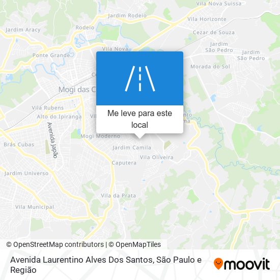 Avenida Laurentino Alves Dos Santos mapa