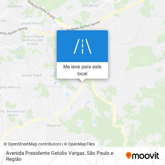 Avenida Presidente Getulio Vargas mapa