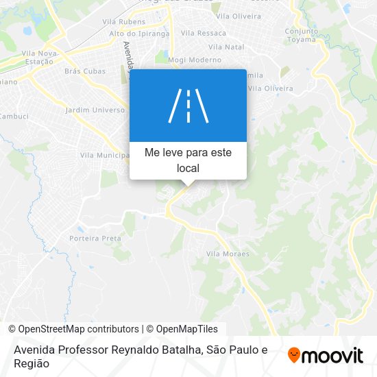 Avenida Professor Reynaldo Batalha mapa