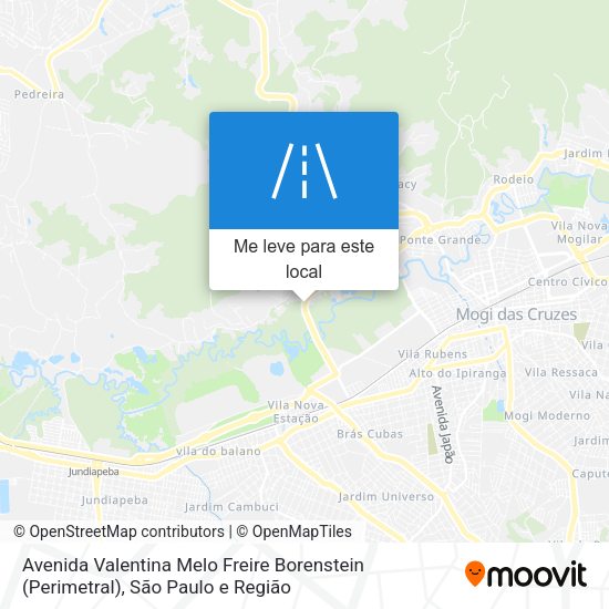 Avenida Valentina Melo Freire Borenstein (Perimetral) mapa