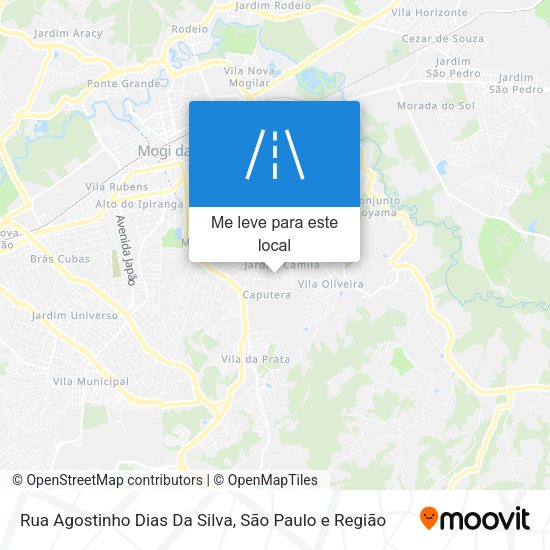 Rua Agostinho Dias Da Silva mapa