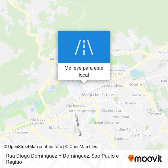 Rua Diogo Dominguez Y Dominguez mapa
