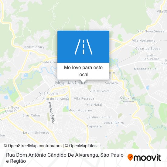 Rua Dom Antônio Cândido De Alvarenga mapa