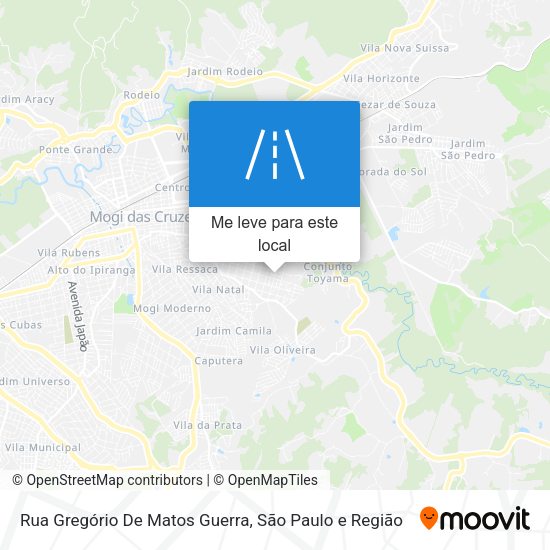 Rua Gregório De Matos Guerra mapa