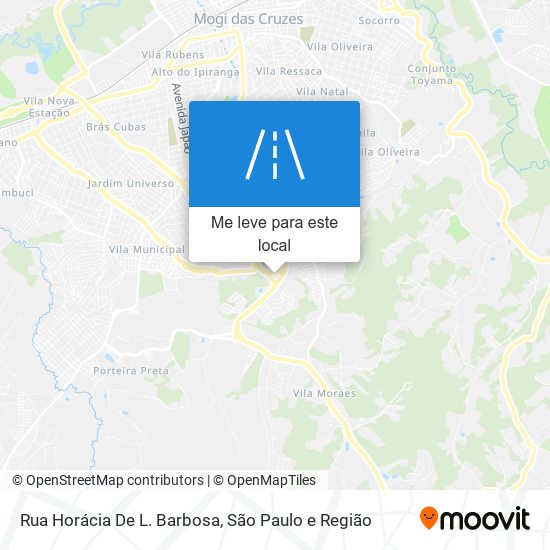 Rua Horácia De L. Barbosa mapa