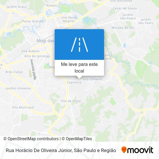 Rua Horácio De Oliveira Júnior mapa