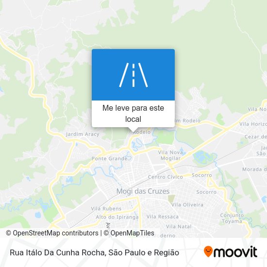 Rua Itálo Da Cunha Rocha mapa