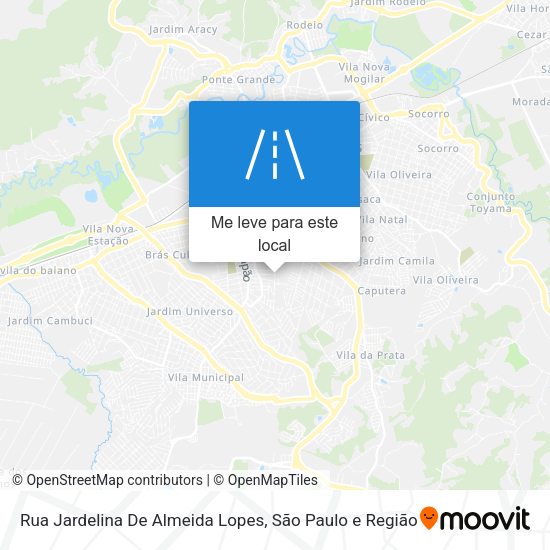 Rua Jardelina De Almeida Lopes mapa