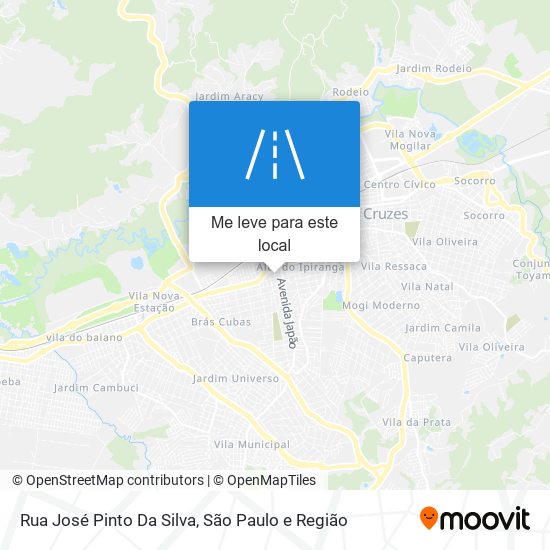 Rua José Pinto Da Silva mapa