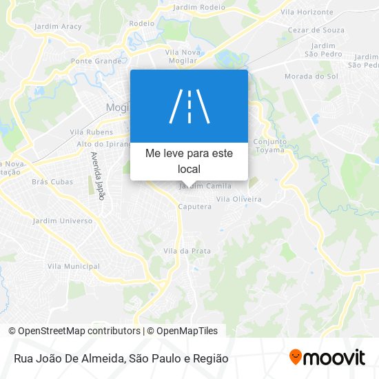 Rua João De Almeida mapa