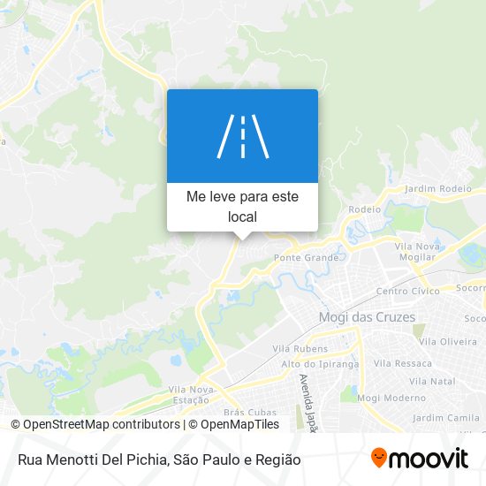 Rua Menotti Del Pichia mapa