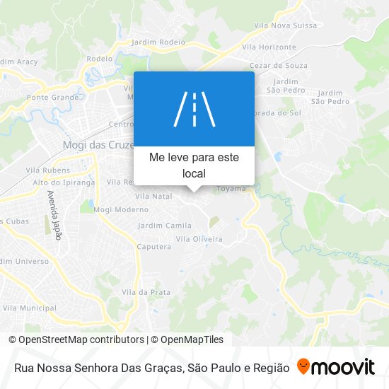 Rua Nossa Senhora Das Graças mapa