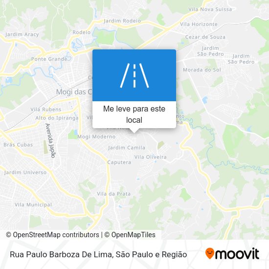 Rua Paulo Barboza De Lima mapa