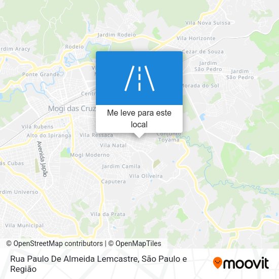 Rua Paulo De Almeida Lemcastre mapa
