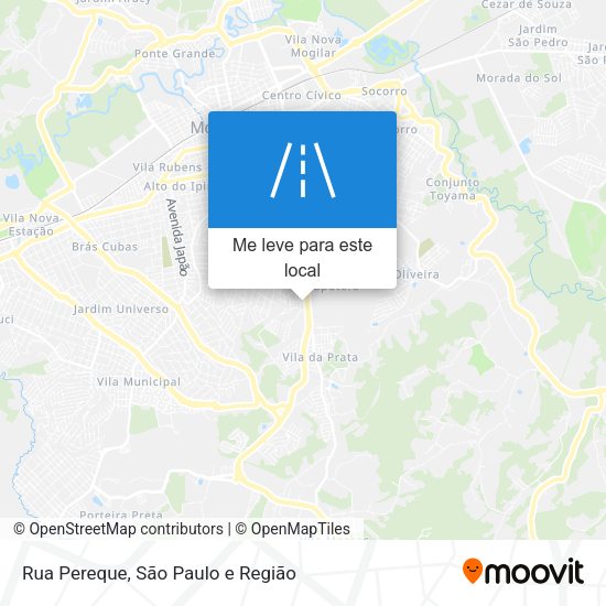 Rua Pereque mapa