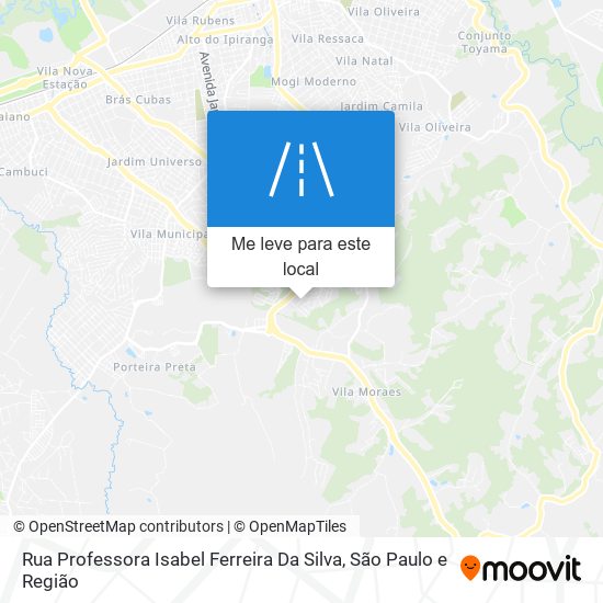 Rua Professora Isabel Ferreira Da Silva mapa