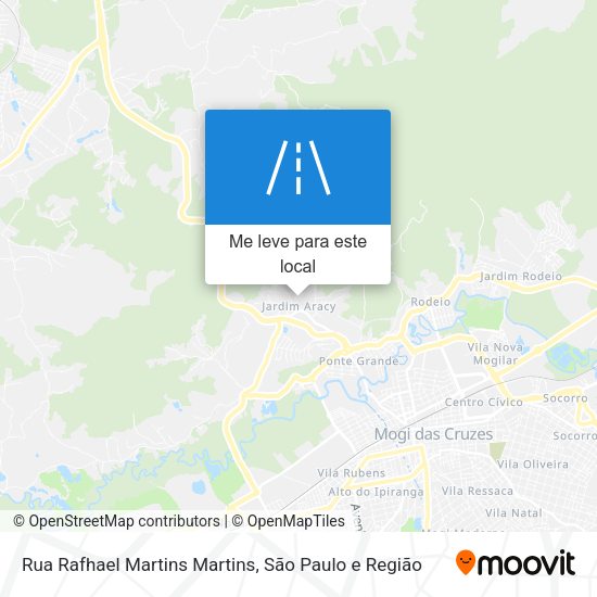 Rua Rafhael Martins Martins mapa