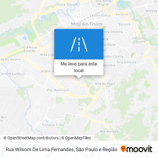 Rua Wilsom De Lima Fernandes mapa