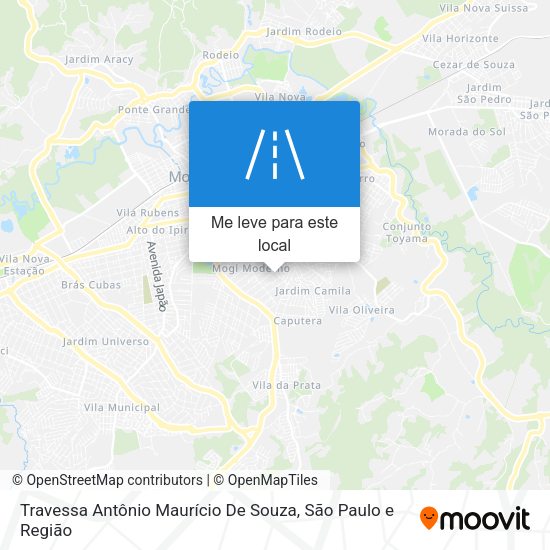 Travessa Antônio Maurício De Souza mapa