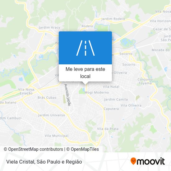 Viela Cristal mapa