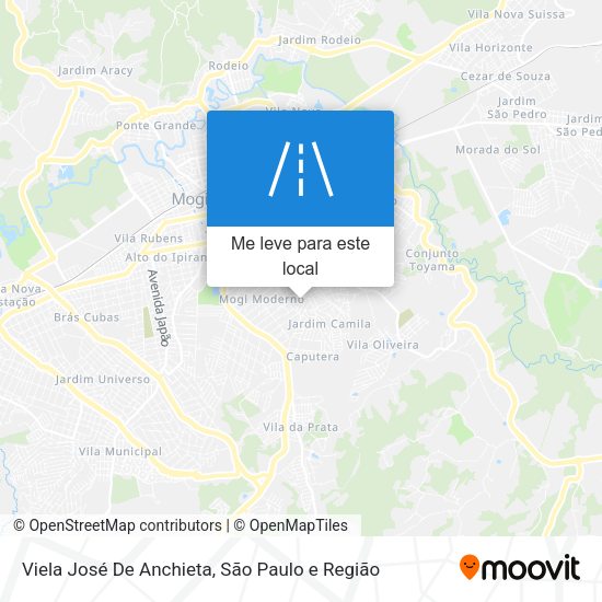 Viela José De Anchieta mapa