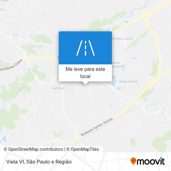 Viela VI mapa
