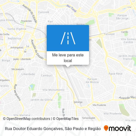 Rua Doutor Eduardo Gonçalves mapa
