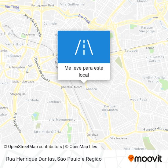 Rua Henrique Dantas mapa