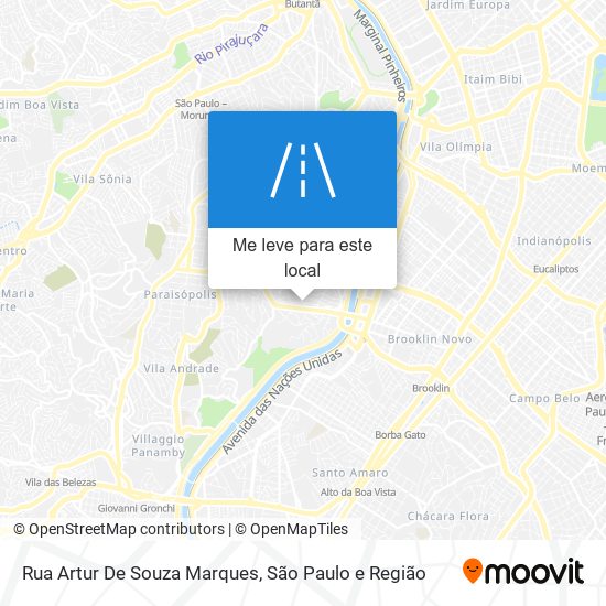 Rua Artur De Souza Marques mapa