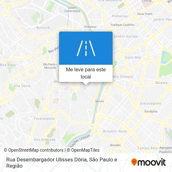 Rua Desembargador Ulisses Dória mapa