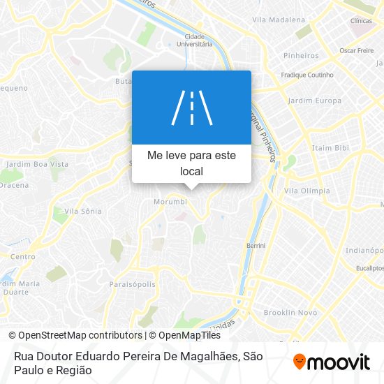 Rua Doutor Eduardo Pereira De Magalhães mapa