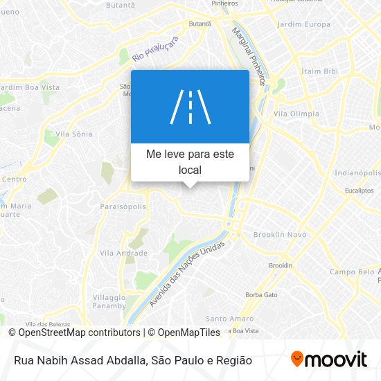 Rua Nabih Assad Abdalla mapa