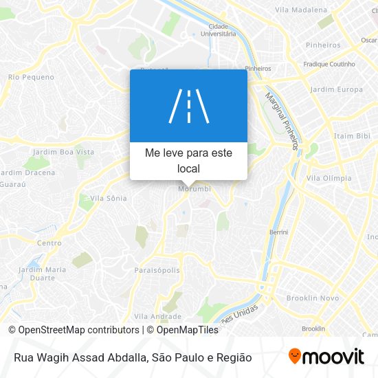 Rua Wagih Assad Abdalla mapa