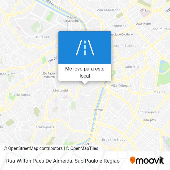 Rua Wilton Paes De Almeida mapa